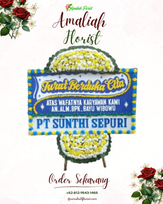 Papan Bunga Duka di Dadok Tunggul Hitam