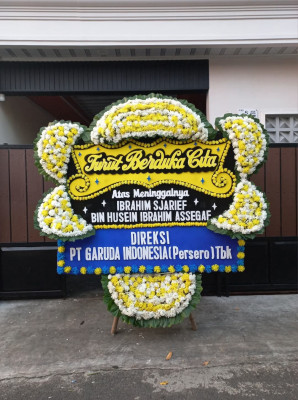 Papan Bunga Duka di Dadok Tunggul Hitam